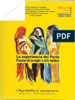 La Experiencia Del Parto Proceso de La Mujer o Acto Medico