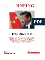 Tres Discursos de Xi Jinping - Ediciones Emancipacion y Bandes PDF