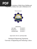 Calculation of Cooling of Commercial Building