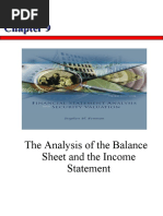 The Analysis of The Balance Sheet and The Income Statement