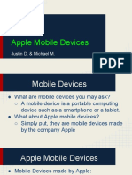 Apple Mobile Device Basics 20142015