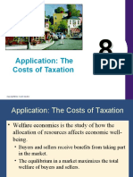 Application: The Costs of Taxation