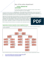 Patrol Organization A. Composition of Police Department