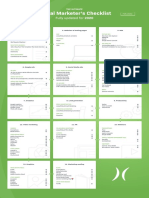 Digital Marketer's Checklist: Fully Updated For 2020