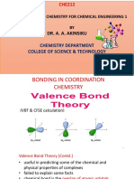 Dr. A. A. Akinsiku: Selected Topics in Chemistry For Chemical Engineering 1 BY