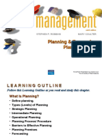 Types of Planning