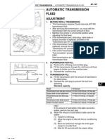 Toyota FJ Gruiser - Transmission Oil Change Procedure