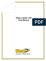 Wasp Labeler User Manual