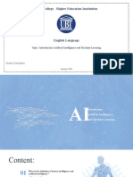 Artificial Intelligence Presentation - RiadSpahiu