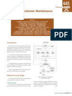 Guide For Transformer Maintenance: Echnical Rochure