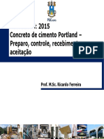 Concreto - Controle Tecnológico Do Concreto - Prof. Ricardo Ferreira