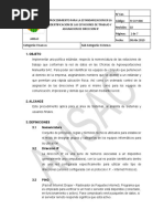 Procedimiento de Control 04 - Estandarizacion de Las Estaciones de Trabajo