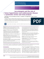 Recurrence of Pre-Eclampsia and The Risk of Future