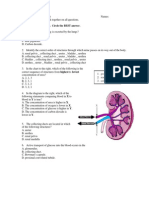 Excretory Quiz