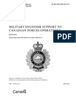 Military Engineering Support