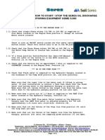 Seres Mk-II Start Stop Instructions