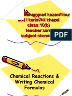 mohammad Kazan/nour Abd L Karim/ali Khazal:10 (B) :sara:chemistry