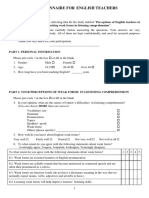 Questionnaire Dec 15