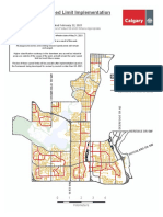 Neighbourhood Speed Limit Map Ward 11 