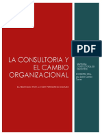 La Consultoria Y El Cambio Organizacional