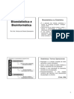 BIOESTATÍSTICA - Resumo - Bioestatistica