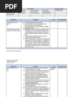 Advisory Board Minutes For February 3, 2011 Meeting