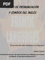 CURSO de PRONUNCIACIÓN Del INGLÉS