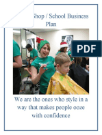 Beauty Shop / School Business Plan