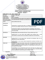 g7 Week 7 - 8 Home Learning Plan.