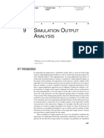 9 - Simulation Output Analysis