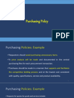 SRM PPT-3.Purchasing Policy