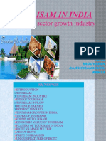 Tourisam in India: A Service Sector Growth Industry