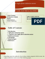 Types of Single Phase Induction Motor.: Course Name: Electrical Machine 2