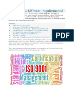 What Are The ISO 9001 Requirements