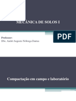 07.0 - Compactação em Campo e Laboratório e Exercícios