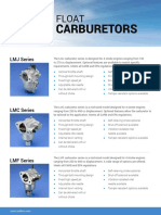 Walbro Float Carburetors DS EN