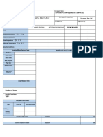 Coating Report Template