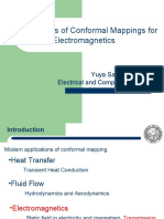 Application of Conformal Mapping For Electromagnetic