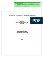 Actividad 2 Calculo e Interpretacion de Indicadores Financieros