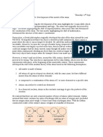 Development of Models of The Atom