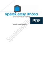 Speak Easy Xhosa