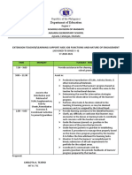 Extension Teacher Job Functions