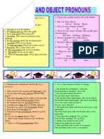 Subject and Object Pronouns - 17049