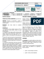 GUIA DE AULA Ndeg10 PALABRAS HOMONIMAS Y PARONIMAS GRADO OCTAVO CUARDTO PERIODO