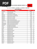 Lista 1 Carsas Febrero