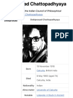 Debiprasad Chattopadhyaya - Wikipedia