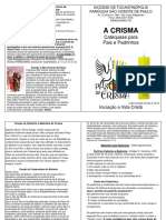 A Crisma: Catequese para Pais e Padrinhos