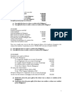 Donor's Tax - Copy For Students - Exercises