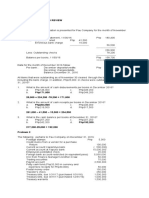 Financial Accounting Review Problem 1