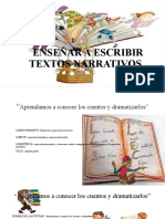 Enseñar A Escribir Textos Narrativos 1